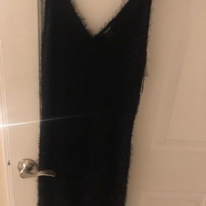 Black Angora Dress